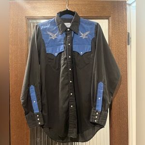 Vintage Rockmount Ranch Wear Men’s 15 M Pearlsnap